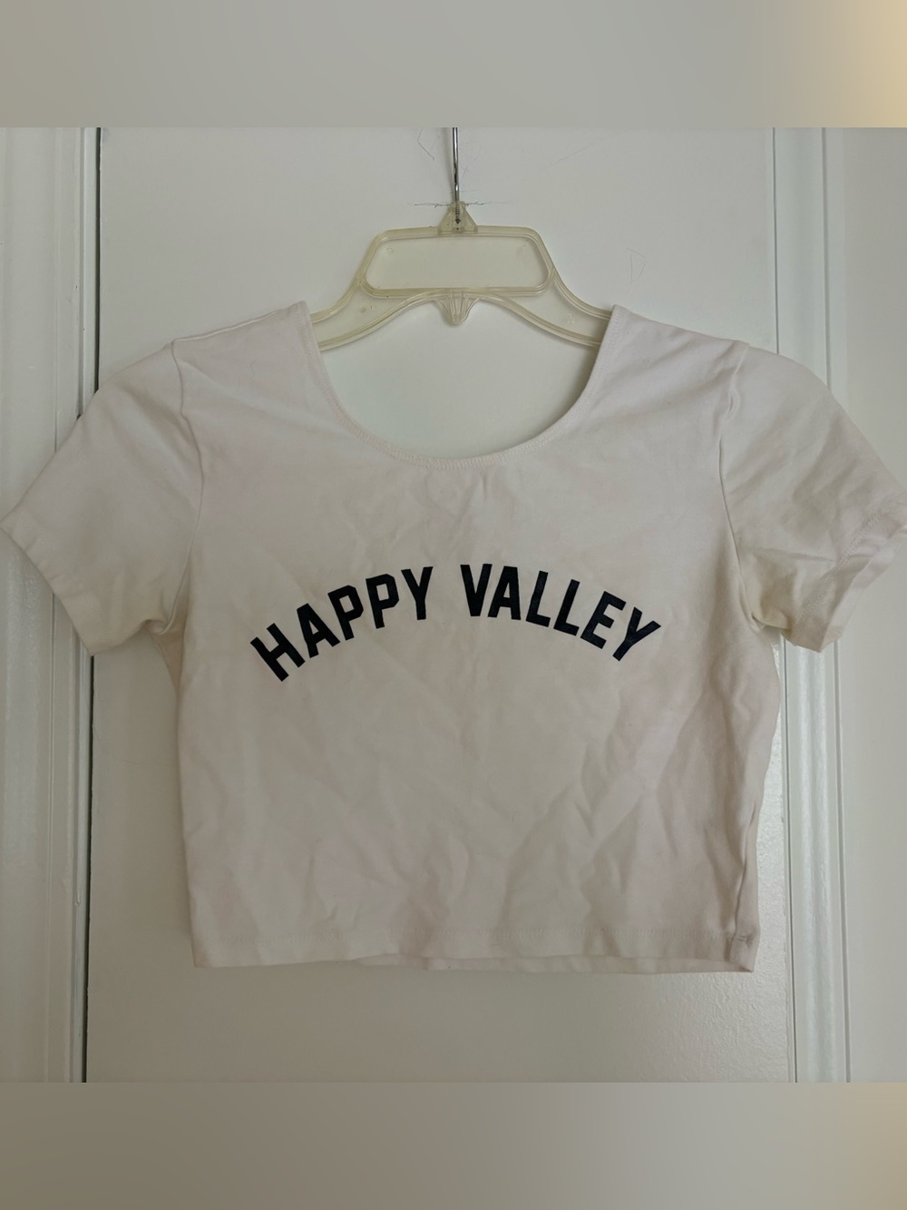 American Apparel Happy Valley Crop Tee